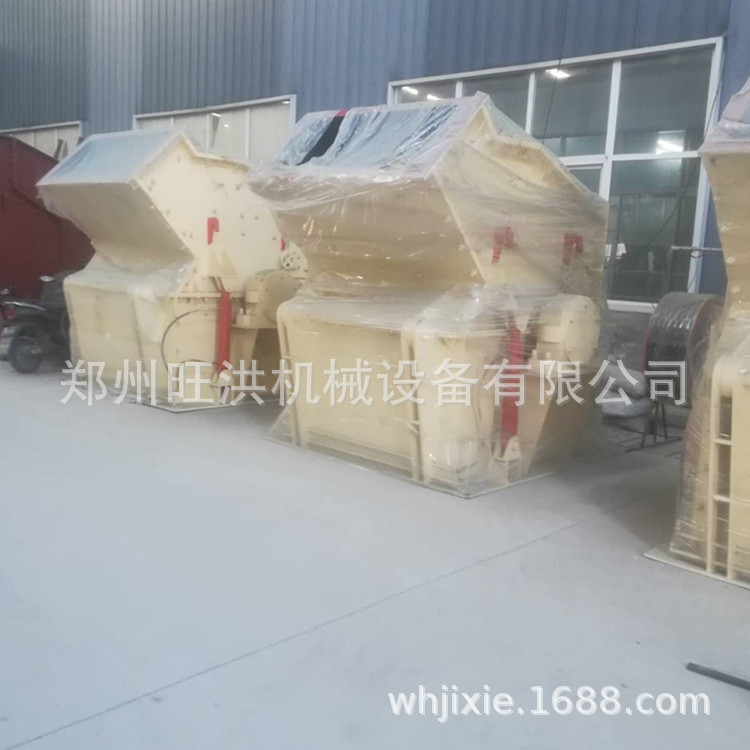 建筑垃圾煤矸石粉碎机鹅卵石青石风化石制砂机 立式板锤复合破机