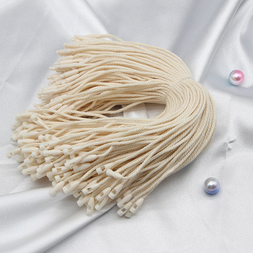 Tag rope, clothes tag hanging rope, bullet wax rope, cotton rope, hanging grain, clothes tag rope, high-end hanging rope