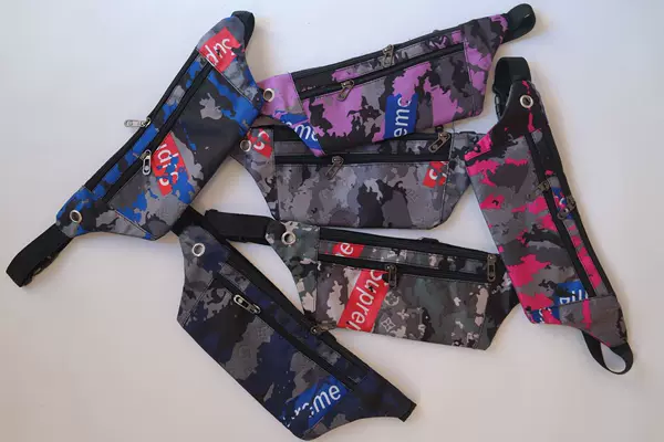 Sports Running Outdoor Mountaineering Waist Bag Men's Multifunctional Tactical Camouflage Waist Bag Customized Mobile Phone Fashion Waist Bag Women