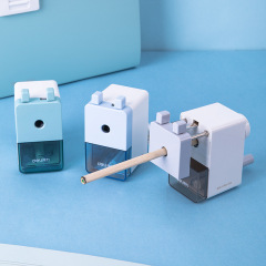Deli/Geti Hand Crank Pencil Sharpener, Art Pencil Sharpener Model 0749, Luse Pencil Sharpener