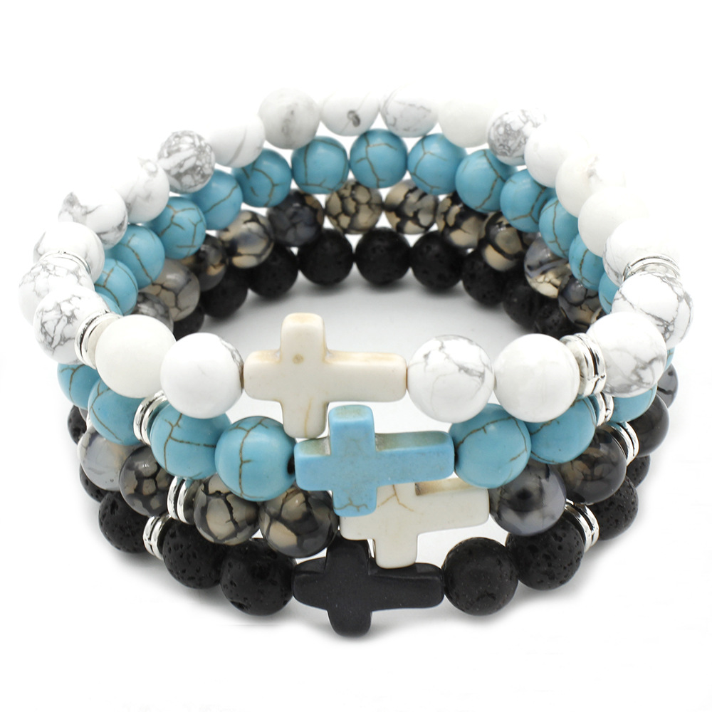 Style Ethnique Traverser Turquoise Perlé Unisexe Bracelets display picture 2