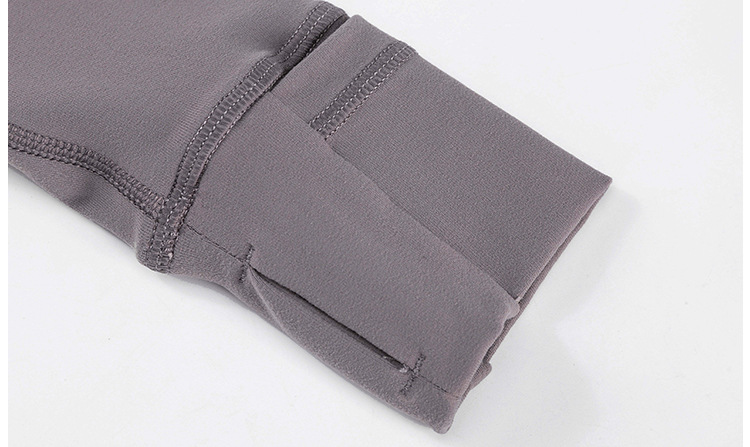 Women's standing collar sports jacket with long sleeve Yoga coat