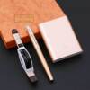 New mobile power set custom company logo data cable with charging treasure signature pen gift set