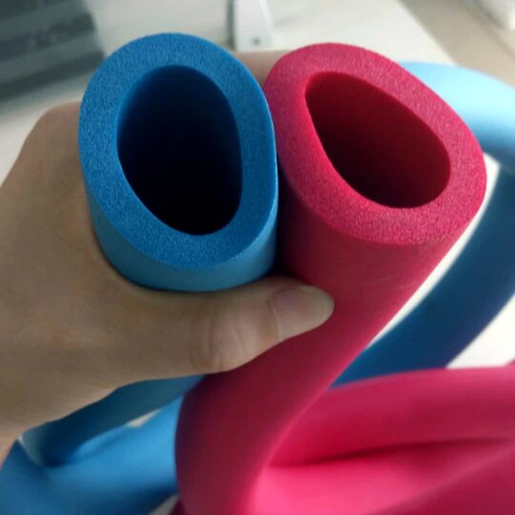 彩色橡塑管 空调橡塑管 b1级橡塑保温管 隔热橡塑海绵管20mm