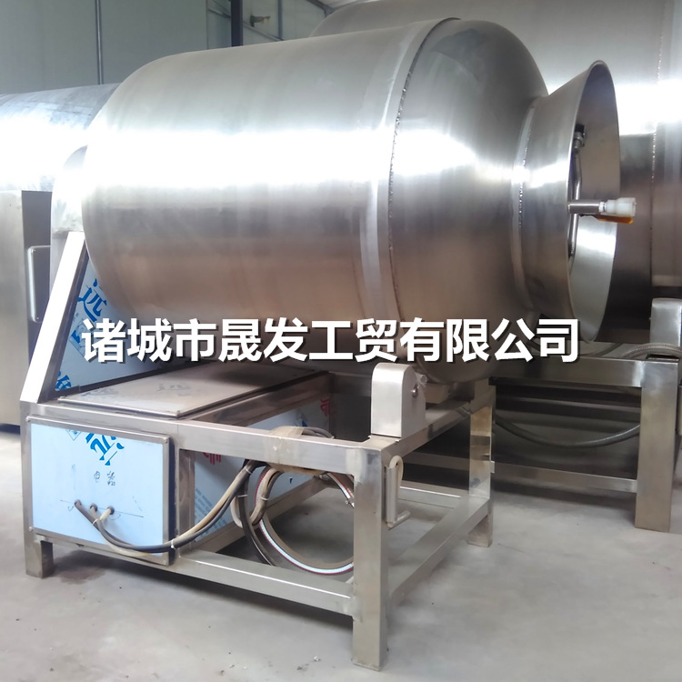 大型食品滚揉机生产商 自动出料真空滚揉机 厂家定制肉串滚揉机
