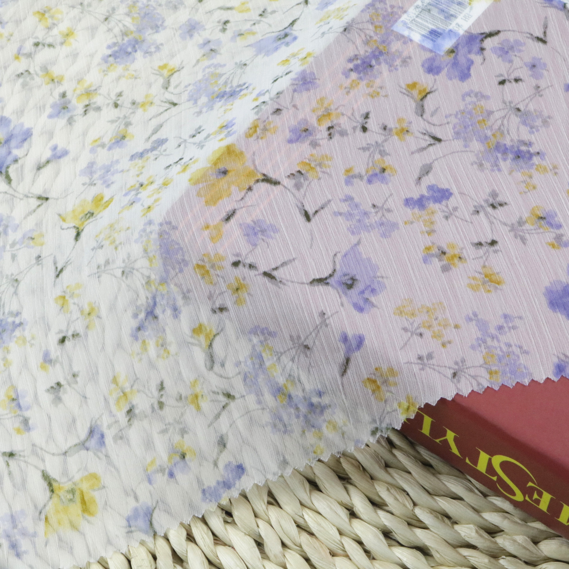 梭织碎花30D天丝绉印花布 XR87-5445  春夏女装衬衫裙子面料