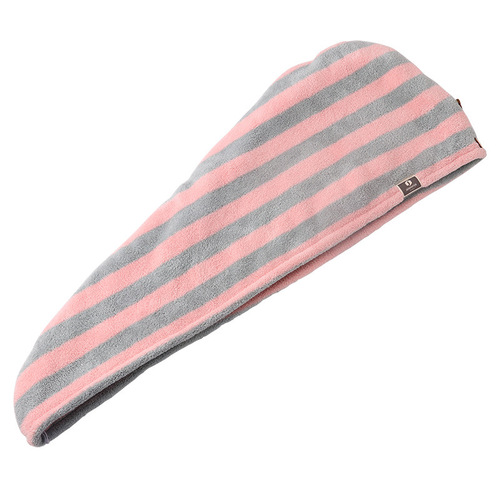 Hair-drying cap with strong water absorption quick-drying magic, hair-drying towel, thick double-layer head covering bath cap, cute hair protection hat