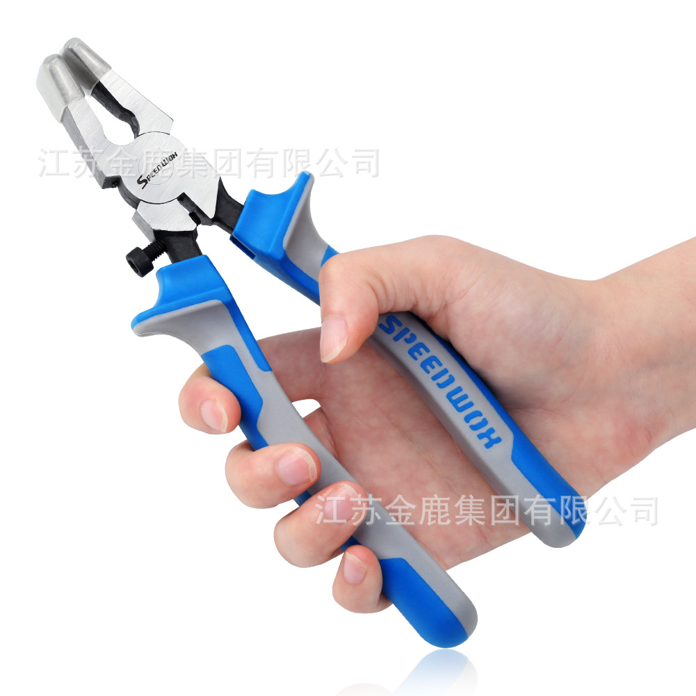 产地货源  手动五金工具 GRP8-248弧口玻璃钳【2副胶套】
