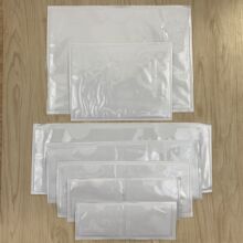 背胶软膜卡套 仓库物料标示牌 可黏贴PVC塑料标签袋透明价签厂家