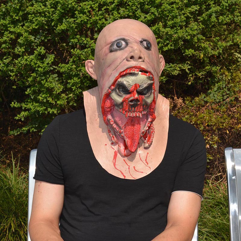 Halloween Terror Mask latex Zombies Mask The Walking Dead Resident Evil Headgear