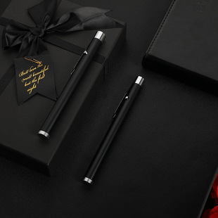 2019 New exquisite laser LED lamp pen pointer pen laser ballpoint pen Metal Ballpoint Pen customization