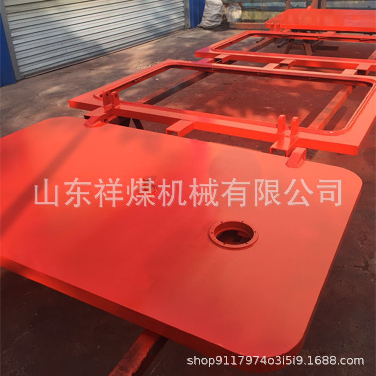 矿用井下避难硐室无压风门手动无压风门 自动控制风门规格可定制