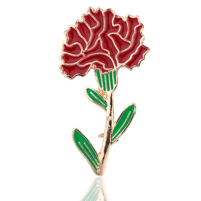 11g Weight Brooches Classification Daily Occasion Alloy Material Mother'S Day Festival Flower Pattern Women's Gender Plating Design Elegant Style Elegant Flower Alloy Plating Women's Brooches 17