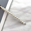 Brand hairgrip from pearl, hairpins, fashionable hair accessory handmade, internet celebrity, simple and elegant design