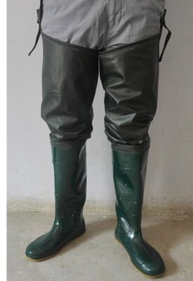 new pattern Transplanting Go fishing Be launched Wading Rain pants Go fishing lengthen Rain shoes Conjoined Water shoes