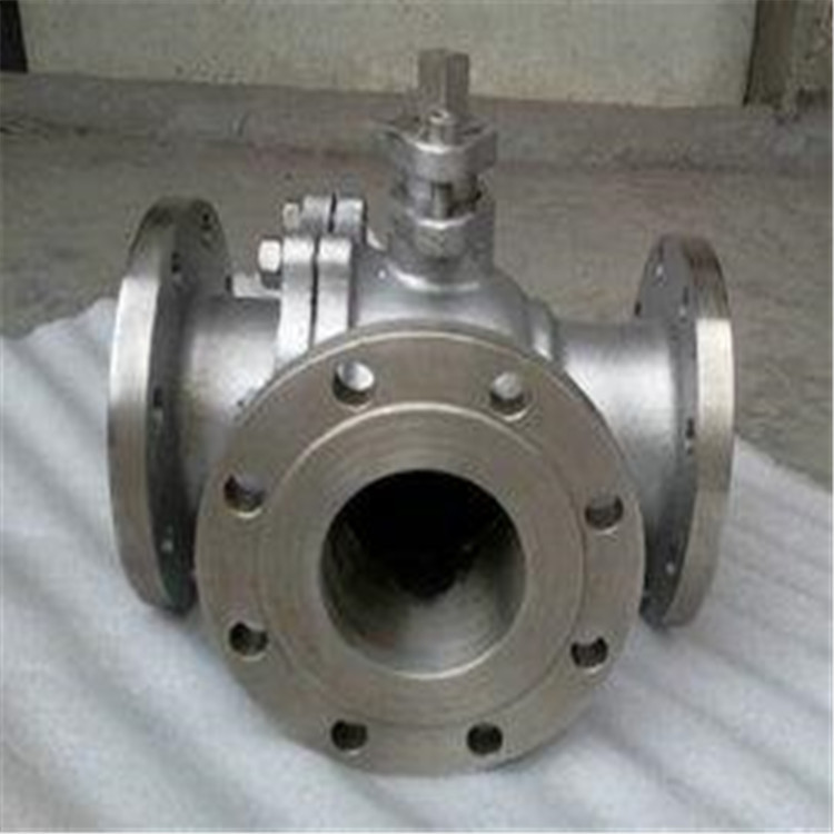Q44F-Q45F-Q46F-16-25-40C三通球阀321 2205 2507不锈钢四通球阀
