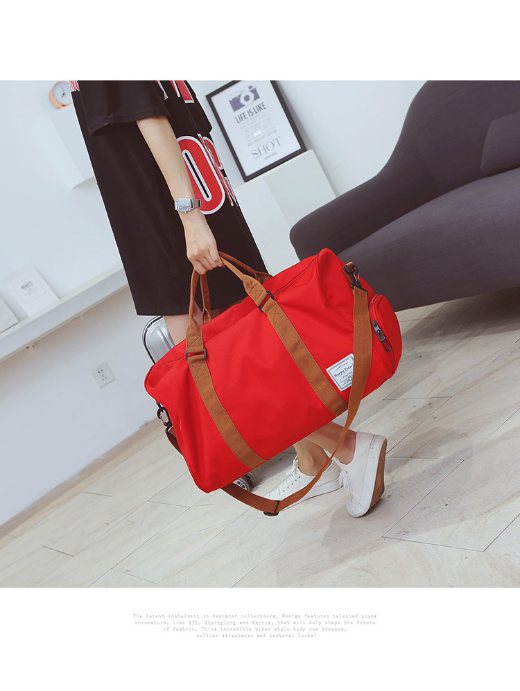 Unisex Basic Classic Style Solid Color Oxford Cloth Travel Bags display picture 33