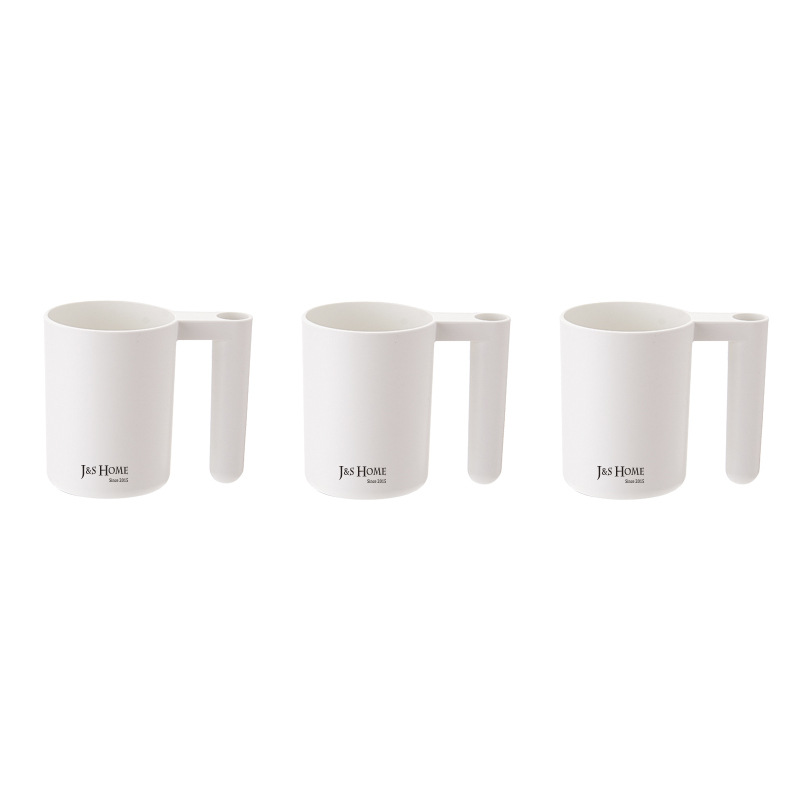 Enjuague bucal taza simple hogar plástico baño suministros color sólido pareja cepillo de dientes taza de lavado taza traje cepillo de dientes taza