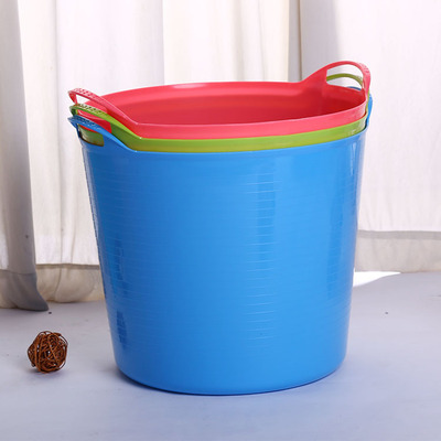 源头厂货洗澡桶 宝宝洗澡桶 塑料儿童浴桶加厚耐用泡澡桶 皮桶|ru