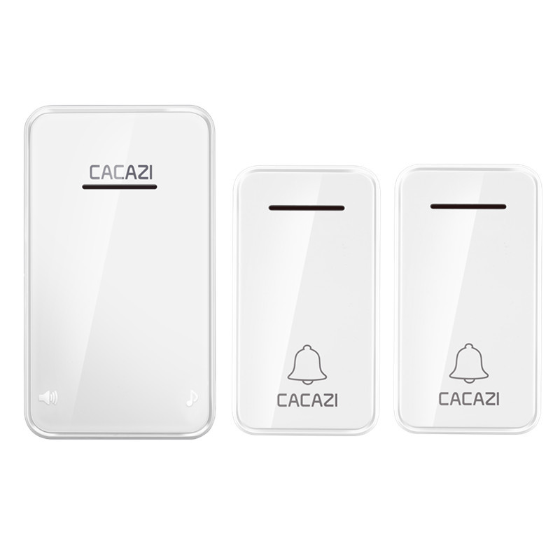 无线遥控电子家用不用电池自发电远距离防水老人呼叫器 二拖一