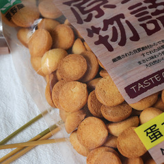 Original Field Story Egg Fruit Small Round Grilled Pancake Flavor Mini Pancake 200g Classic Leisure Snack Wholesale