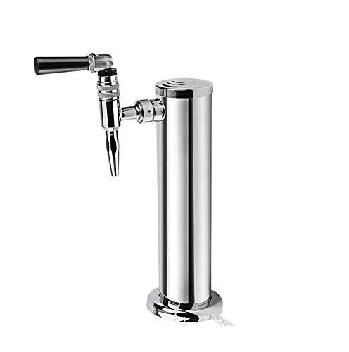 Смеситель для кофе Nitro 304 Нержавеющая сталь Азотный смеситель для кофе Fine Brewing World Tao Черная пивная колонна Винная головка