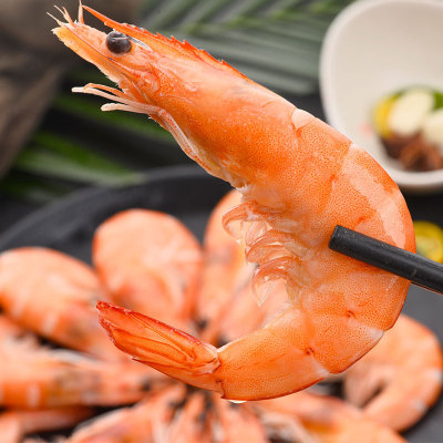 批发青岛野生大虾 冷冻水产船冻冷冻大虾 4斤装基围虾 白虾多尔虾