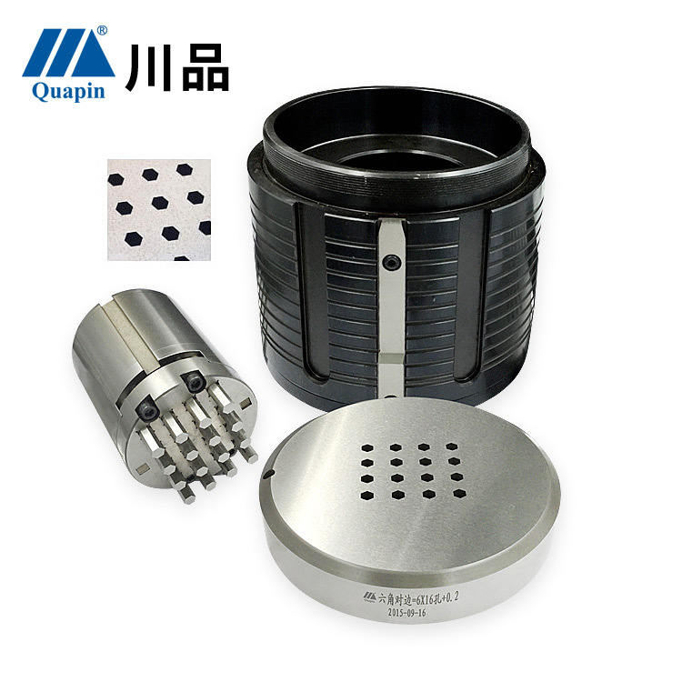 成都川品厂家定做数控冲床模具 六角多孔模具 村田斜孔模具整套