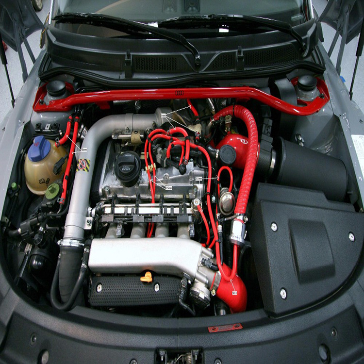 高性能阀门排气改装硅胶管蓝色真空管汽车进气阀门改装软管矽胶管