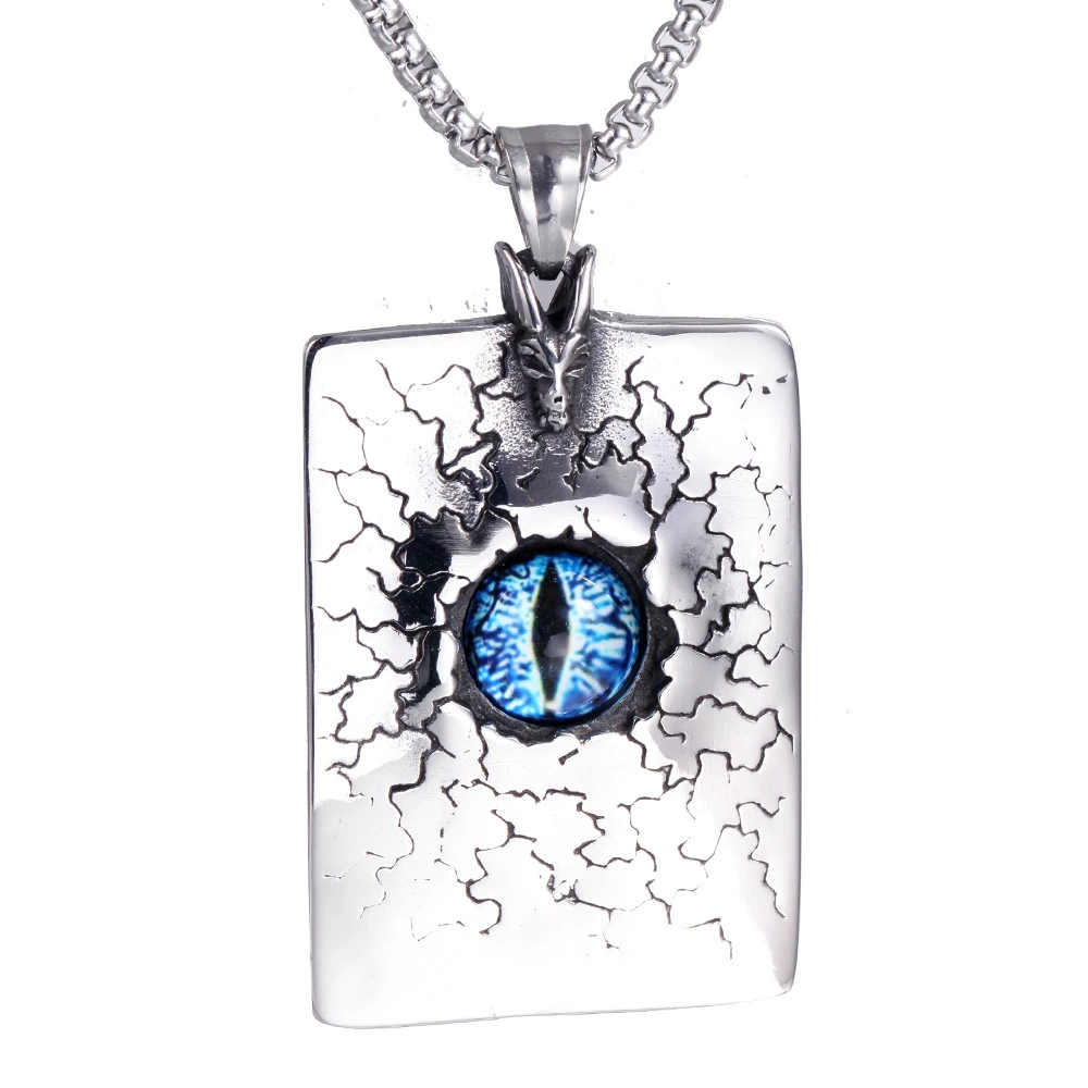 Пretro pendant stainless steel, necklace, European style