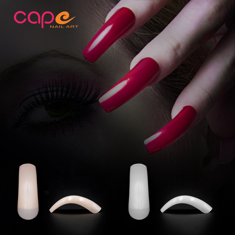 G · nail source manufacturers fake nails with Radian nail art piece Natural nude art nail half paste