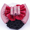 Hair accessory, colour circle, hair mesh, cloth with bow, hair rope, Korean style