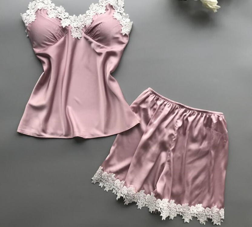 Sexy Lingerie Home Pajamas Two Sets Of Lace Sexy Lingerie Home Clothes