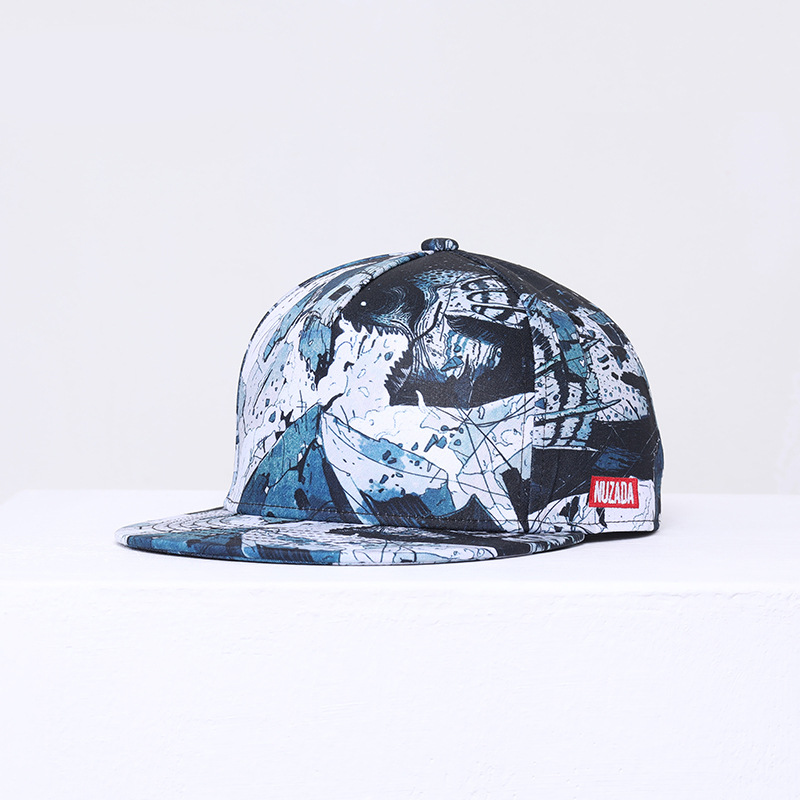 NUZADA Neue Hip-Hop-Streetdance-Baseballkappe mit flachem Schirm für Herren und Damen im koreanischen Outdoor-Stil_voghion.com