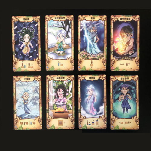 Santorini board game card Chinese version Golden Fleece expansion two-person couple game adult casual party