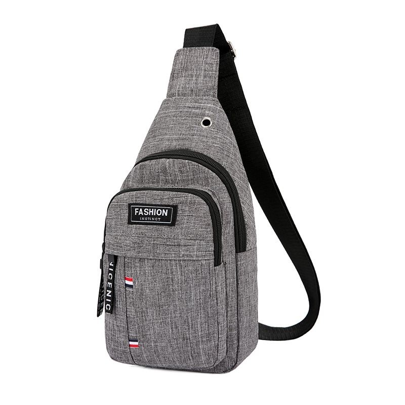 Bolsa 2021 nueva bolsa de pecho para hombres bolsa de lona bolsa de mensajero bolsa de hombre bolsa de hombro estilo coreano Mochila pequeña bolsa de cintura casual