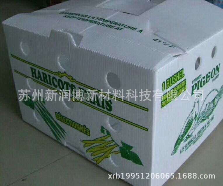 全新料pp中空板水果箱水果篮 超声波焊接周转箱 超声波焊接物流箱