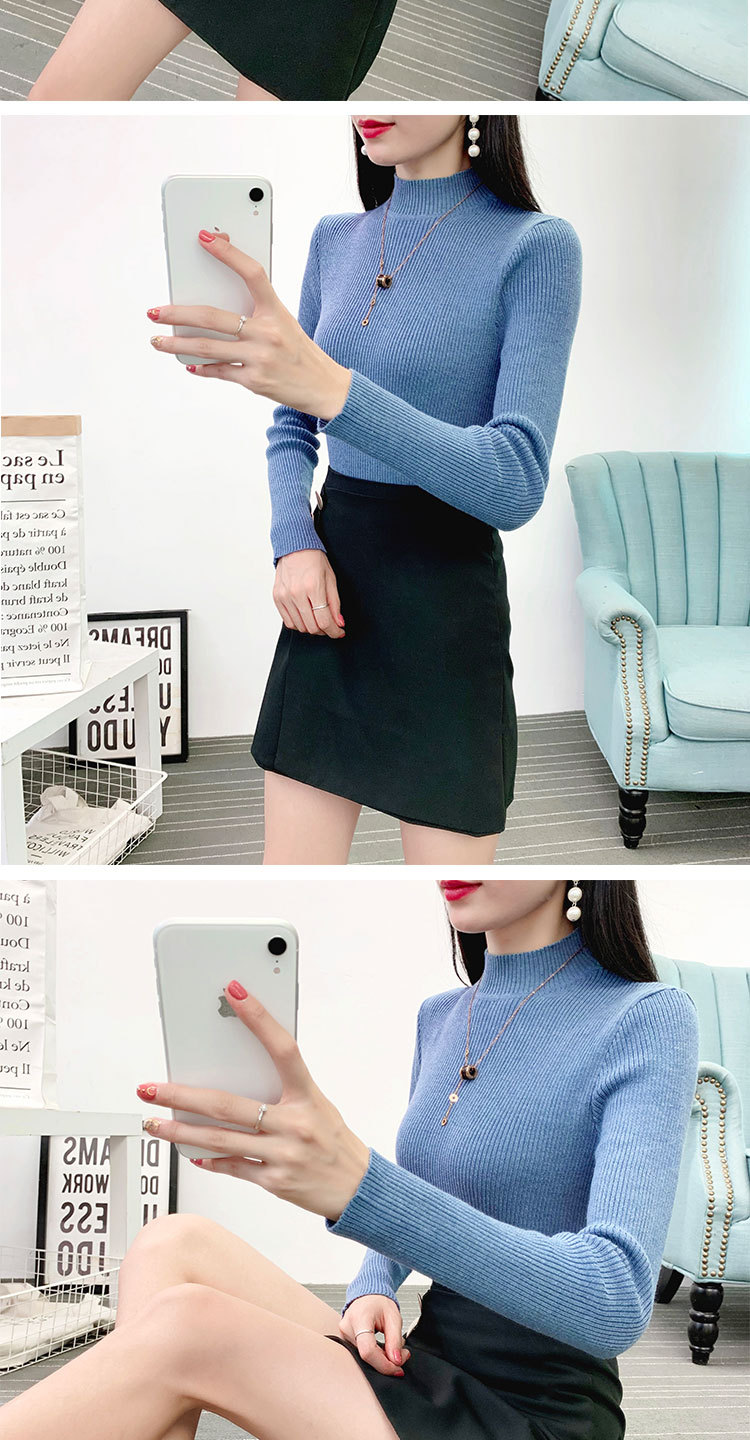 Pull femme en Fibre d acétate - Ref 3414370 Image 18