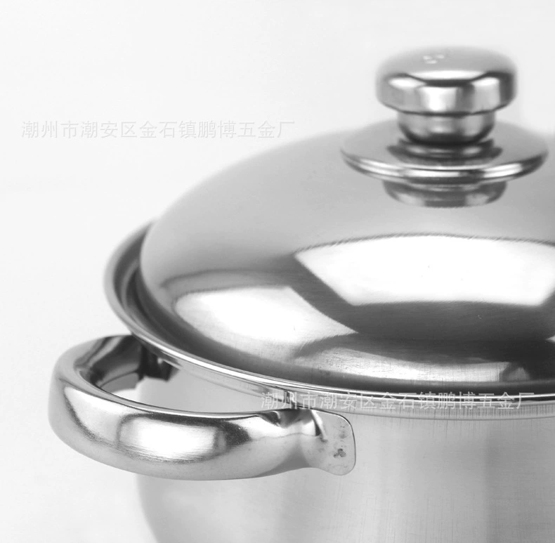 Set stainless steel, 16cm, 18cm, 20cm