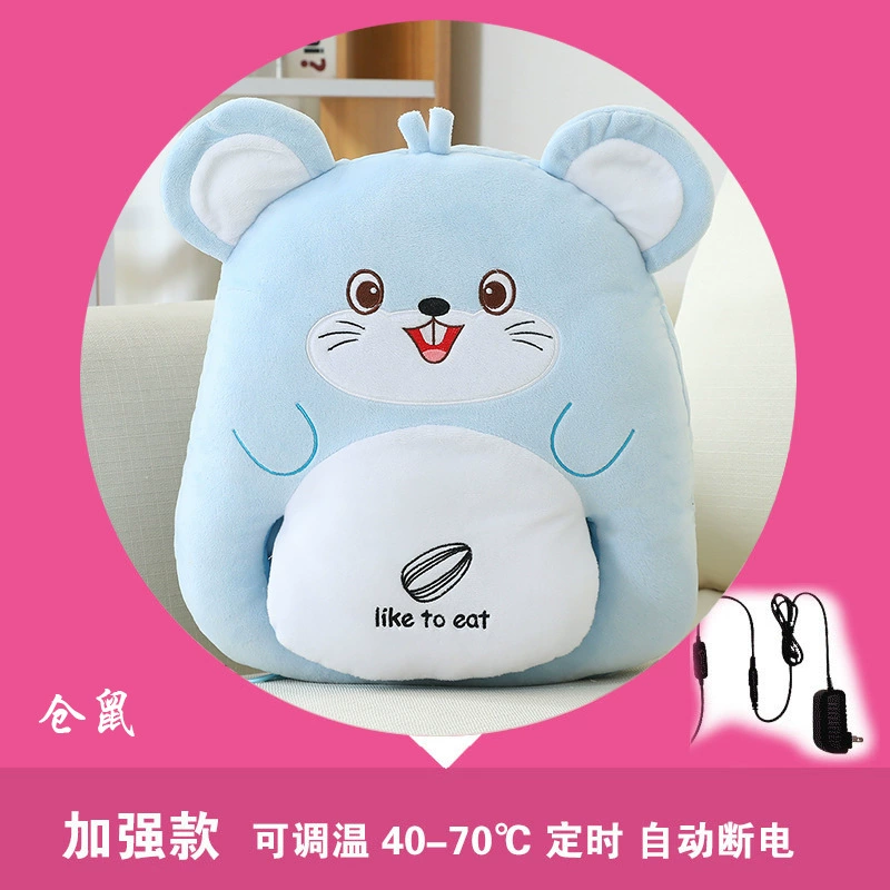 [Карикатура USB грелка для ног, офисный обогреватель, грелка, согреватель, съемная теплая обувь, электрический обогрев]