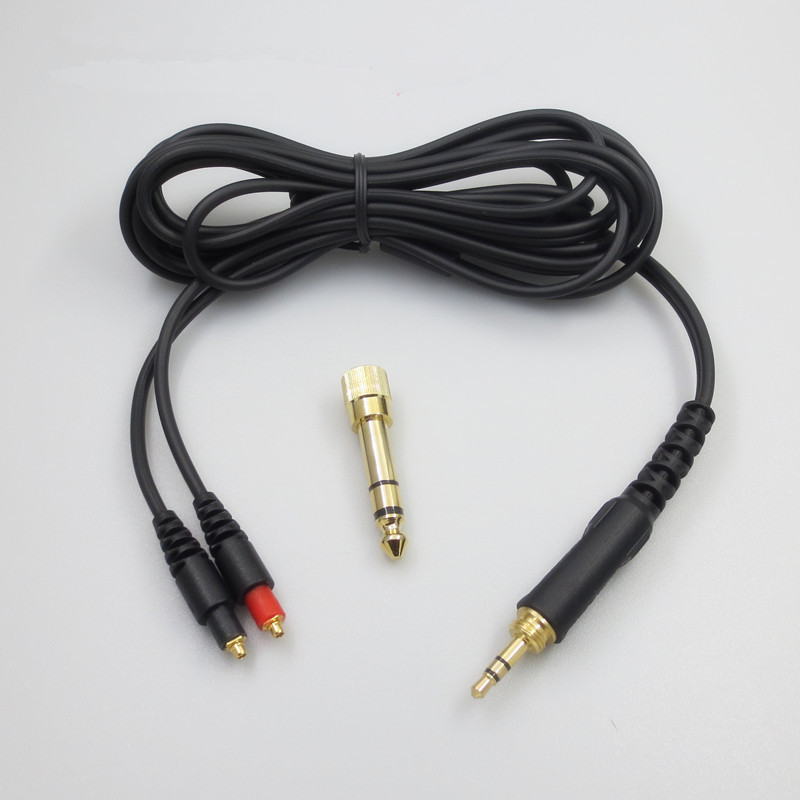 Anwendbar für shure srh1440 srh1540 srh1840 kopfhörer kabel mmcx schnitts telle audio kabel 6,5mm gewinde adapter – Detail 2