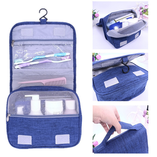 Travel Hook Bath Bag Waterproof Cosmetic Bag Large Capacity Korean Style Storage Bag Folding Bath Bag Logo Gift