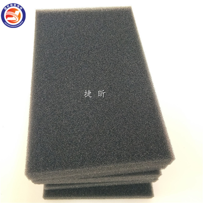 工厂定制 7mm中孔耐高温机箱防尘海绵片 热风机出风口防尘网