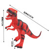 Dinosaur, realistic big toy from soft rubber plastic, makes sounds, tyrannosaurus Rex