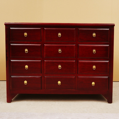 厂家直销批发中医药店樟松木操作台全实木抓药台 1.2米实木调剂台|ms