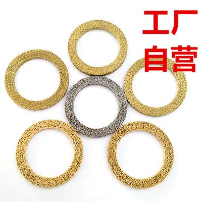Copper wire mesh Washer brass exhaust pipe Insulation pad Microwave Oven electromagnetism Silk screen Washer Copper Magnetron shim
