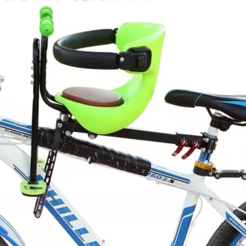 Bicycle child seat, safe baby seat, front mountain bike seat riding supplies
