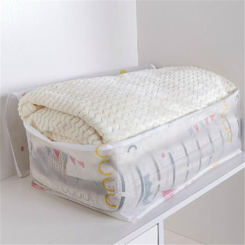 EVA transparent quilt storage bag quilt waterproof and moisture-proof clothing storage dust bag quilt finishing bag moving