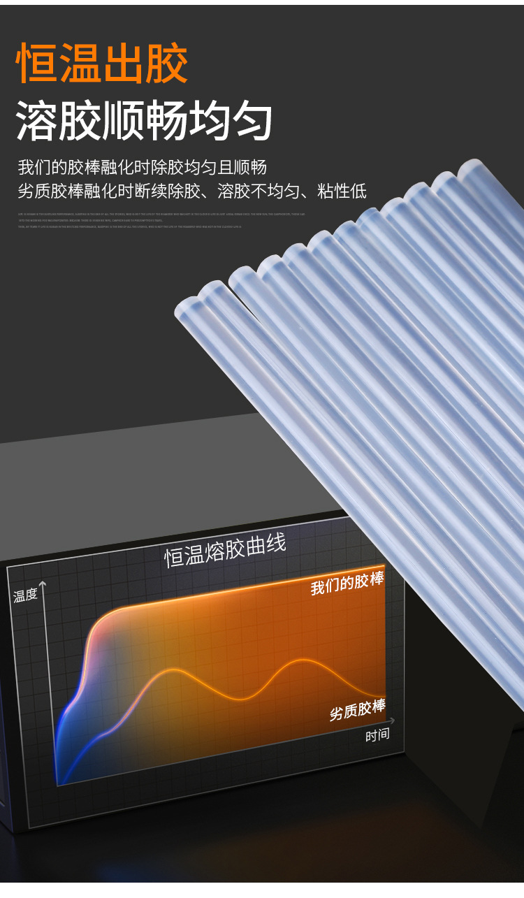 顺之缘新料价格半透明热熔胶条批发价格厂家销售白色透明热熔胶棒详情7