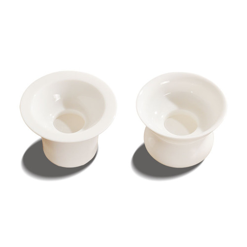 Dehua mutton fat jade porcelain tea maker filter rack ceramic pure white tea leakage kungfu tea set accessories tea ceremony filter wholesale